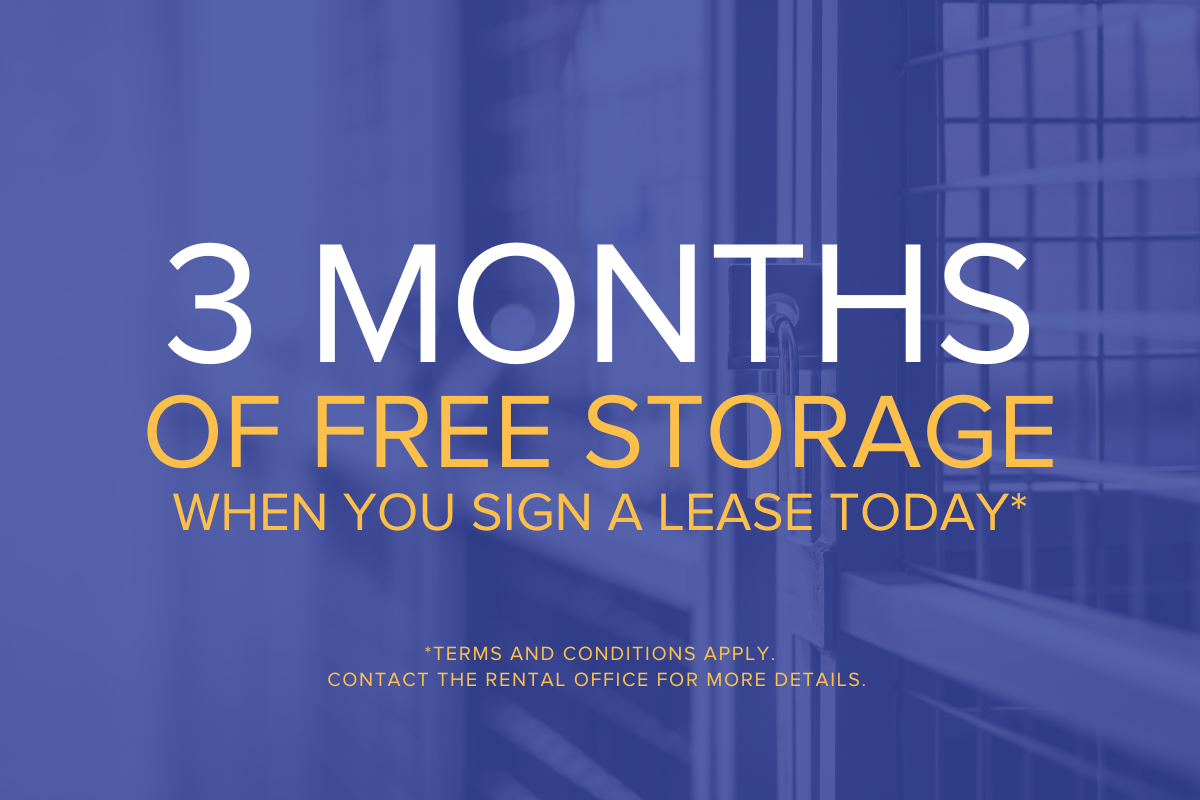 Rent a Storage Locker Today!
